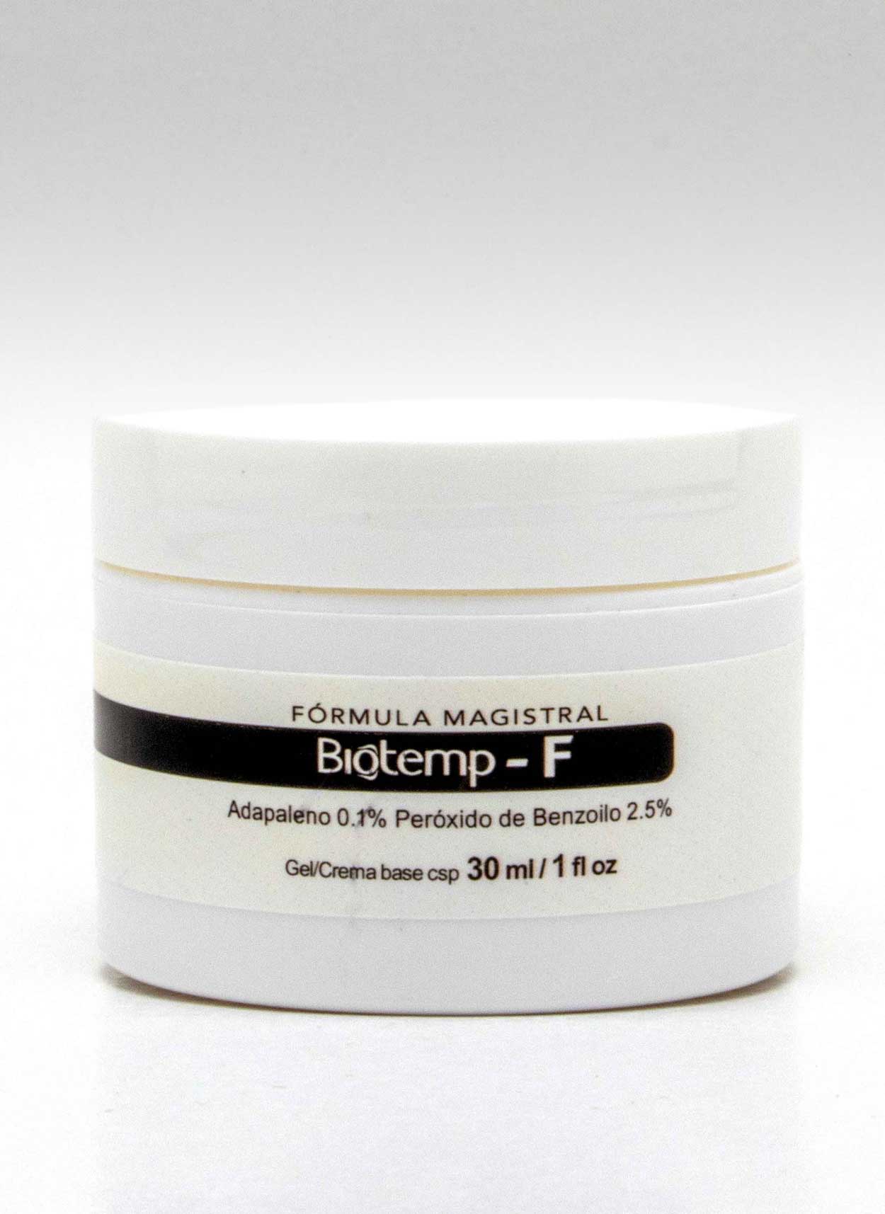 Biotemp-F Adapaleno 0.1% Peróxido de Benzoílo 2.5% - Imagen 2